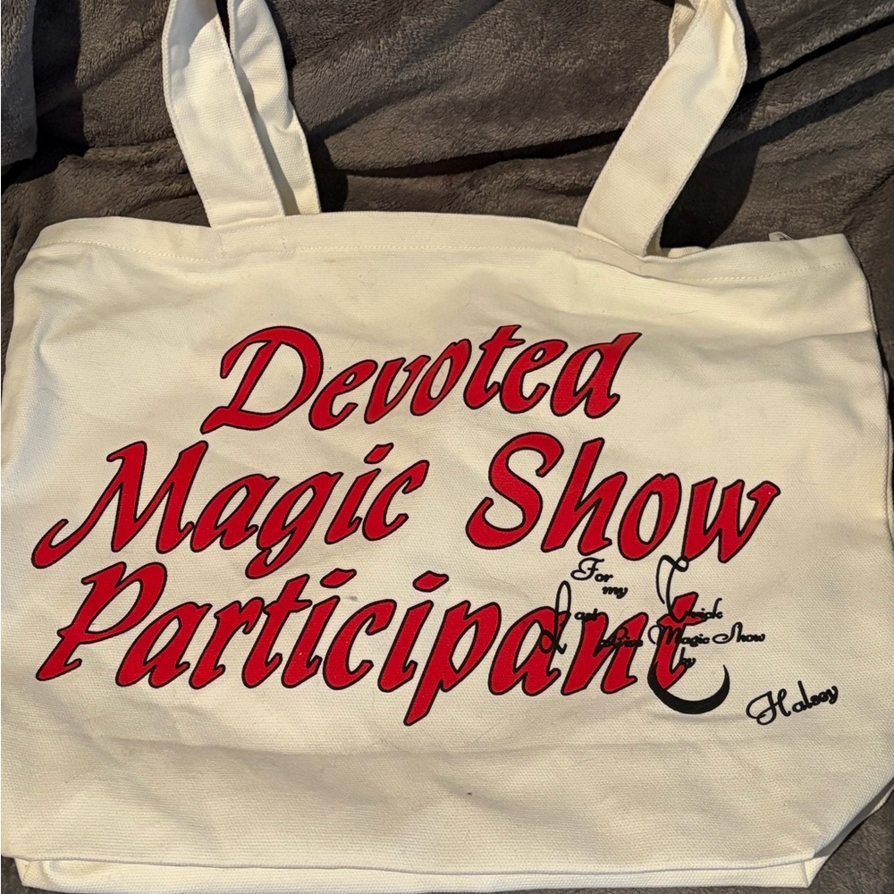 Halsey Tote Official Merch Authentic